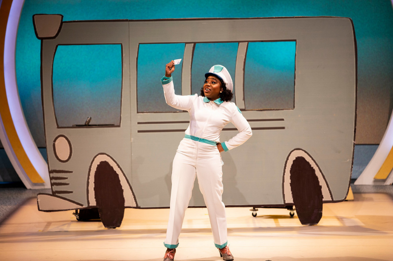 Debora Crabbe in SCT's 2022 production of Don't Let The Pigeon Drive The Bus! The Musical! Photo by Angela Sterling.