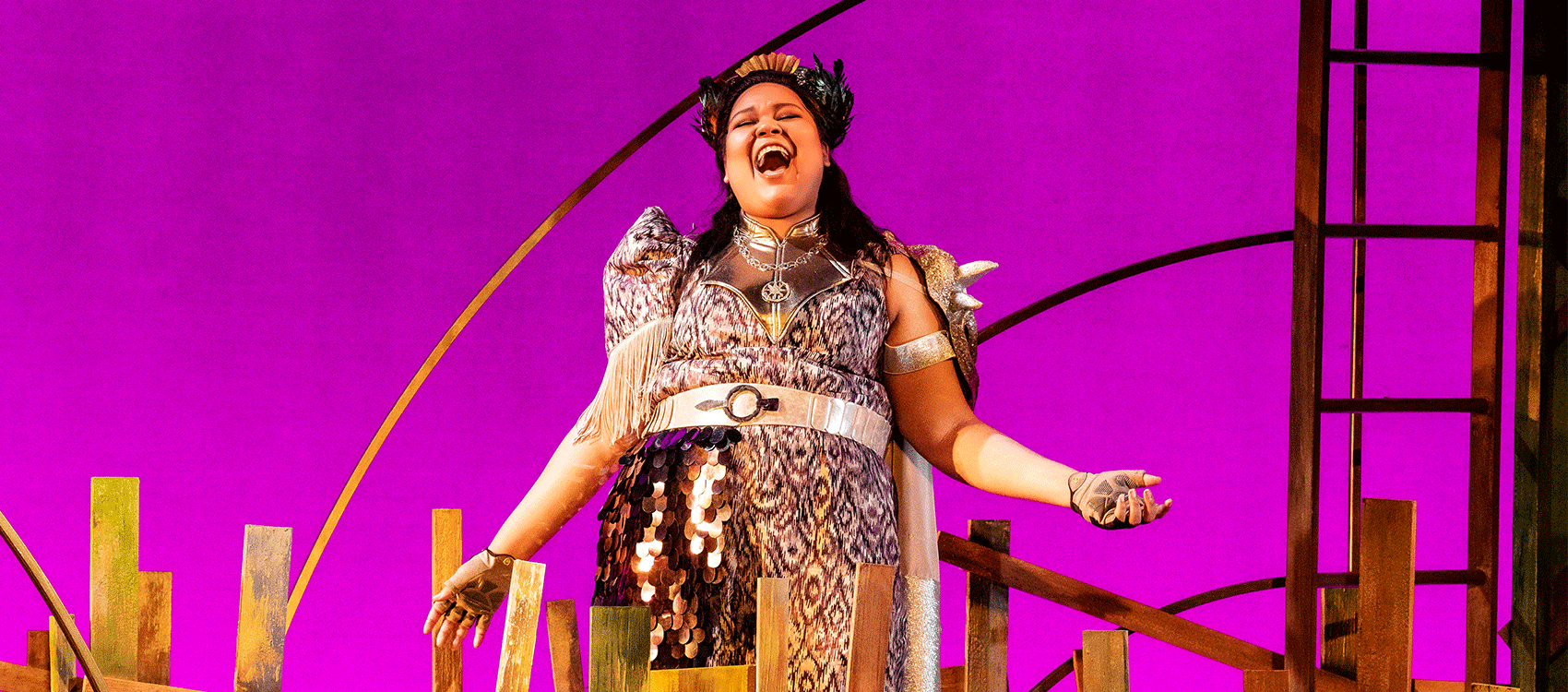 Roz Cornejo in The Wonderful Wizard of Oz. Photo by Truman Buffett.