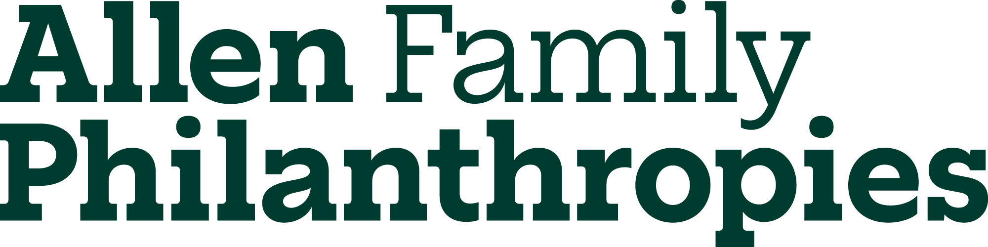 Allen Family Philanthropies logo