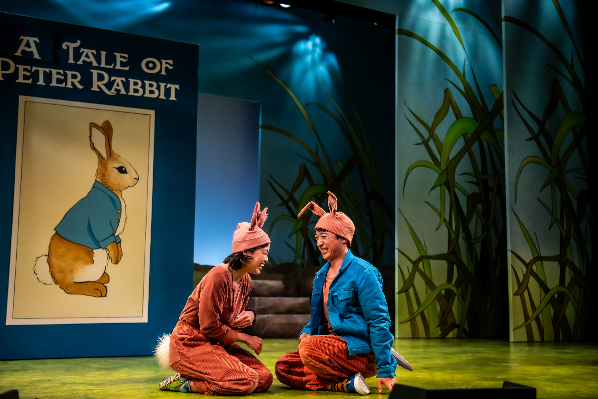 Khanh Doan and Koo Park in <em>A Tale of Peter Rabbit</em> at SCT. Photo by Truman Buffett.