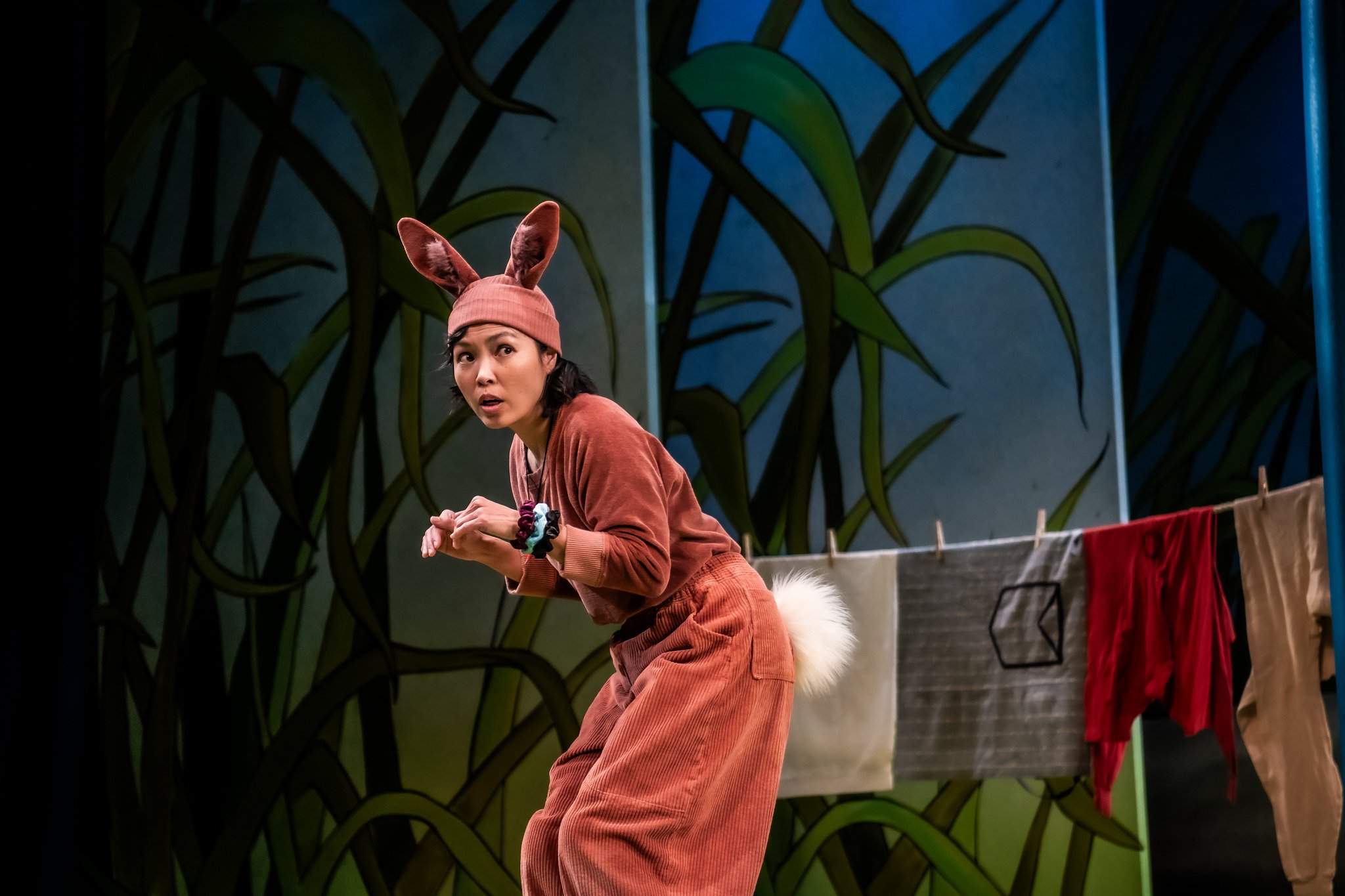 Khanh Doan in <em>A Tale of Peter Rabbit</em> at SCT. Photo by Truman Buffett.